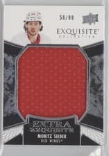 2024-25 Upper Deck Black Diamond Exquisite Collection Extra Exquisite Jersey Moritz Seider #ECE-MS card