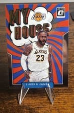 LeBron James 2021 Panini Donruss Optic My House card