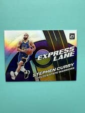 Stephen Curry 2021 Panini Donruss Optic Express Lane card