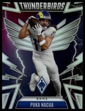 Puka Nacua 2025 Panini Phoenix Thunderbirds card