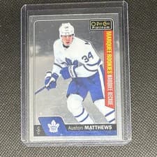 Auston Matthews 2016 O-Pee-Chee Platinum card