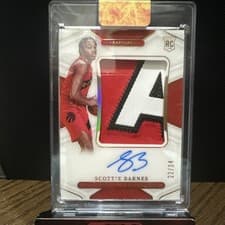 Scottie Barnes 2021 Panini National Treasures card