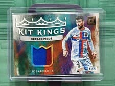Gerard Pique 2022 Panini Donruss Kit Kings card