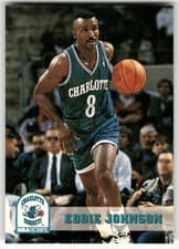 Eddie Johnson 1993-94 Hoops Base Set card