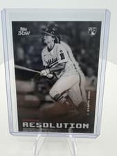 2025 Topps Black & White Rookie Resolution Nick Kurtz #RR14 card