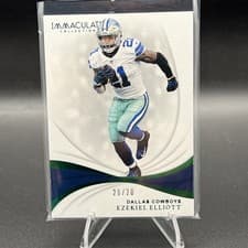 Ezekiel Elliott 2019 Panini Immaculate Collection card