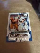 Aaron Rodgers 2021 Panini Contenders Draft Picks card