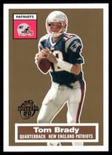 Tom Brady 2005 Topps Turn Back the Clock card