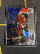 2025-26 SPx Blue Autograph Parallel - Rookies Oliver Moore #F-OM card