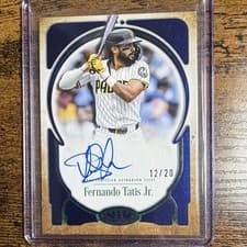 2026 Topps Tier One Prime Performers Autographs Fernando Tatis Jr. #PPA-FT card