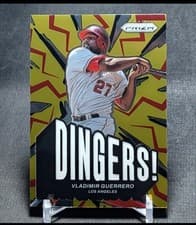 Vladimir Guerrero 2025 Panini Prizm Dingers card