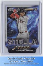 2025 Topps Cosmic Chrome Stella Nova Kristian Campbell #SN-21 card