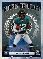 2025 Donruss Optic Rookie Recruits Travis Hunter #3 card