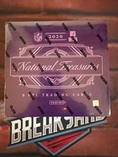 Retail Box 2020 Panini National Treasures card