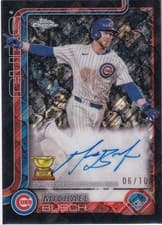 2025 Topps Chrome Update CupFractor Autograph Michael Busch #CUP-MB card