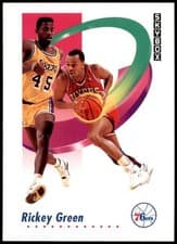 Rickey Green 1991-92 SkyBox Base Set card