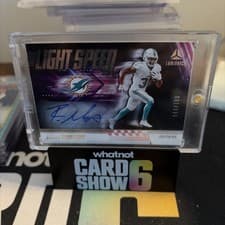 2024 Panini Luminance Light Speed Ink Raheem Mostert #LSI-RMT card