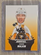 2024-25 Upper Deck Credentials Arena Giveaways - Bobbleheads Evgeni Malkin #BH-EM card