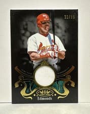 2026 Topps Tier One Shadow Relics Jim Edmonds #SR-JE card