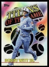 Bobby Witt Jr. 2026 Topps Titans Of The Game card