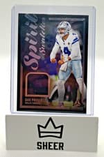 Dak Prescott 2024 Panini Luminance Spirit Swatches card