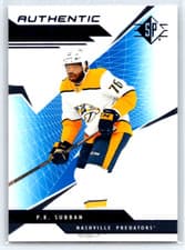 P.K. Subban 2018 SP Authentic Profiles card