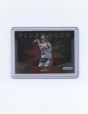 Tom Brady 2020 Panini Prizm Fireworks card