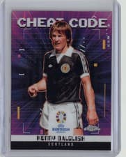 Kenny Dalglish 2024 Topps Chrome UEFA Euro Cheat Code card
