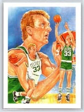 Larry Bird 1990-91 Hoops Base Set card