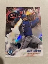 2025 Bowman Chrome Adios Wyatt Langford #AD-11 card