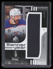 2024-25 SP Game Used 2024 Stanley Cup Finals Banner Year Relics Zach Hyman #BYSC-ZH card