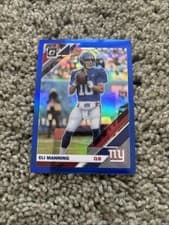 Eli Manning 2019 Donruss Optic card