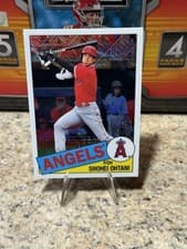 2020 Topps Update Silver Pack 1985 Chrome Promo Shohei Ohtani #CPC-7