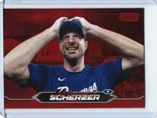 Max Scherzer 2024 Topps Stadium Club card