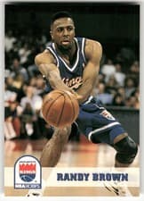 Randy Brown 1993-94 Hoops Base Set card
