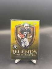 Tim Brown 2025 Topps Chrome Legends of the Gridiron card