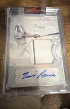2025 Leaf Spectacular Baseball Signature Swatch Tim Raines #SS-TR1 card