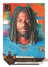 2024 Donruss Rookie Gridiron Kings Brian Thomas Jr. #8 card