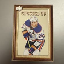 2024-25 Upper Deck Crossed Up Leon Draisaitl #CU-12 card