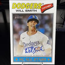 2026 Topps Heritage Real One Autographs Will Smith #ROA-WS card