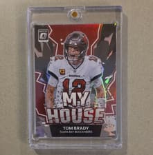 Tom Brady 2022 Panini Donruss Optic My House card