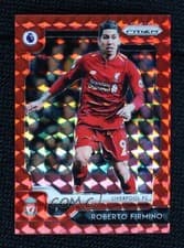 Roberto Firmino 2019 Panini Prizm Premier League card