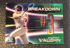2019 Bowman Draft Chrome Pick Breakdown Andrew Vaughn #BSB-AV
