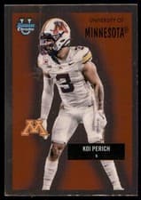 2025 Bowman University Chrome 1955 Bowman Football Koi Perich #55AV-18 card