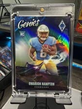 2025 Panini Phoenix Genies Omarion Hampton #16 card