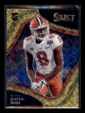 Justyn Ross 2022 Panini Select Draft Picks card