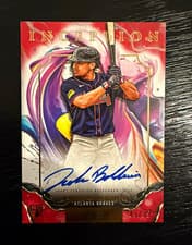 2025 Topps Inception Rookie & Emerging Stars Autographs Drake Baldwin #RESA-DBA card