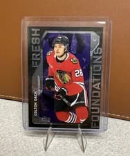 2025-26 SkyBox Metal Universe Fresh Foundation Colton Dach #FF-26 card