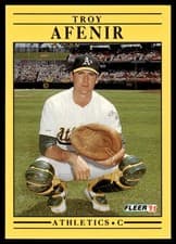 1991 Fleer Base Set Scott Scudder #81 card