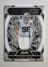2025 Panini Absolute Draft Diamonds Maxx Crosby #DD-MCY card